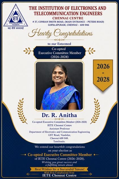 Dr. R. Anitha, Co-opted Member
